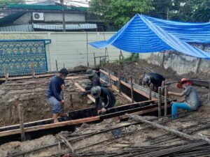 โครงการก่อสร้าง " บ้านซอยนนท์ 3 "